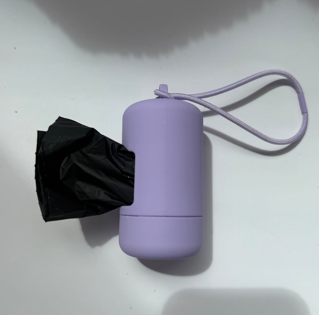 Poop bag holder- Lilac