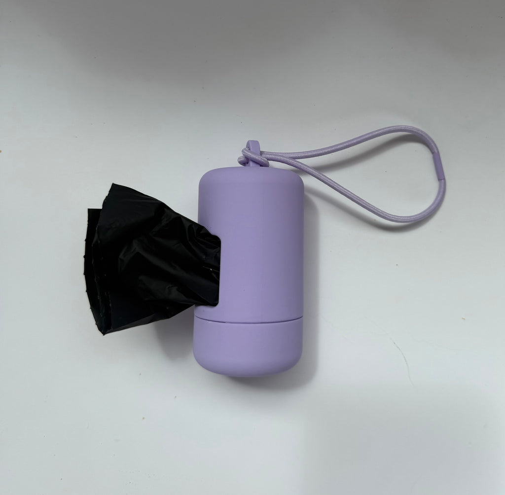 Poop bag holder- Lilac