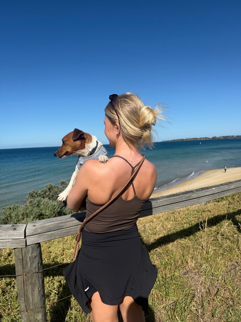 Cocoa dune hands-free leash